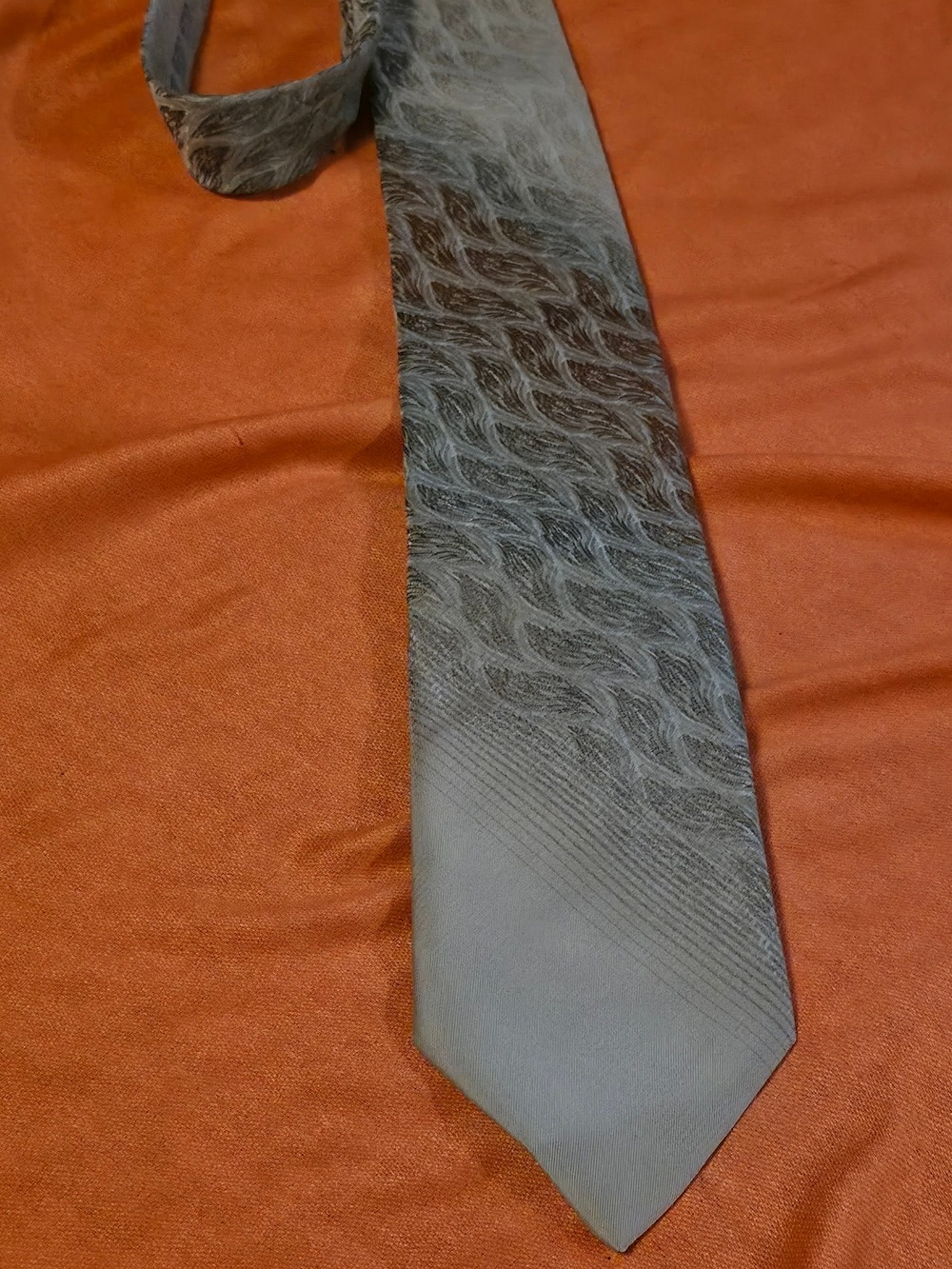 4/$25 Deal! Vintage Canadian Men's Grey Tie